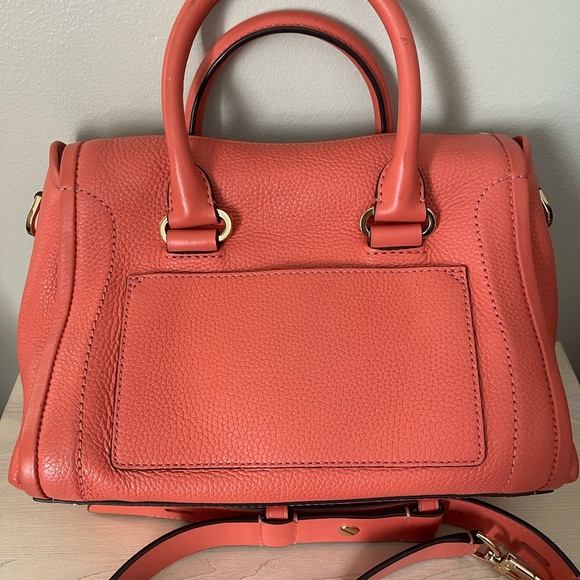 Michael Kors Vibrant Coral Satchel - Picture 4 of 11
